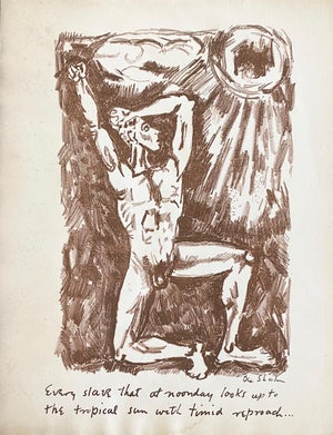 Ben Shahn, Ben Shahn Original Lithograph From Portfolio - Levana & Our Ladies Of Sorrow, 1931