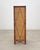Brown Carrie Bradshaw's English Aesthetic Bamboo Rattan Chest Dresser For Sale - Image 8 of 18