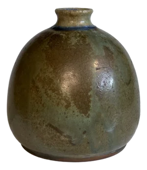 Studio Ceramic Art Vase by Helma Klett, Germany, 1940s