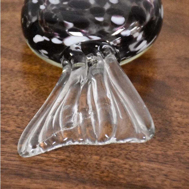 Purple Murano Glass Candy Object For Sale - Image 4 of 6