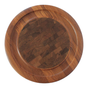 Vintage Kalmar Designs Teak Wood Charcuterie Carving Board
