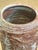 Vintage Brown Textured Studio Pottery Vase For Sale - Image 12 of 12
