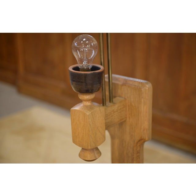 Oak Bedside Table by Guillerme and Chambron for Votre Maison, 1950s, in Very Good conditions. Designed 1950 to 1959 I have...