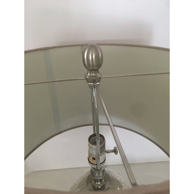 2020s New Mercury Glass Table Lamp For Sale - Image 5 of 9