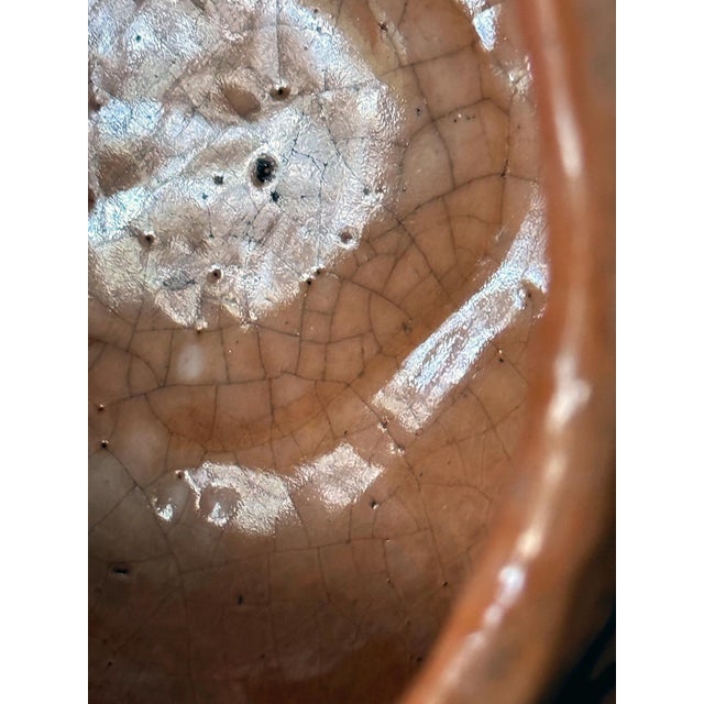 Mid 19th Century Japanese Painted Chawan Tea Bowl by Tannyu 10th Raku Edo Period For Sale - Image 5 of 15
