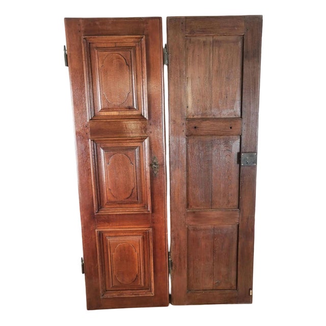 Antique 18th Century Oak Door For Sale