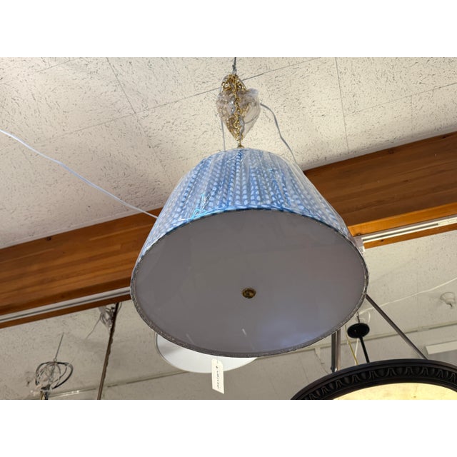 Metal Newport Lamp & Shade Company Emlyn Pendant For Sale - Image 7 of 12