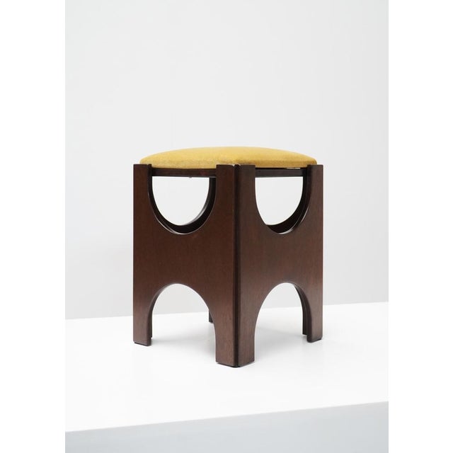 Stool by Charles Vandenhove for Lucien Brull University Residence, Belgium, 1967 For Sale - Image 15 of 15