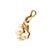 Modern Mid 20th Century Mikimoto 14k Yellow Gold Pearl Cluster Pendant For Sale - Image 3 of 5