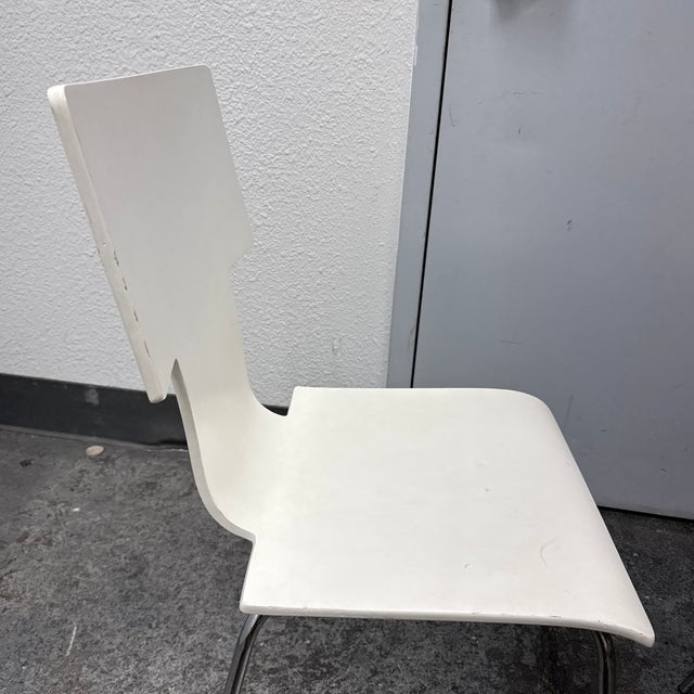 Modern Molded Plywood Side Chairs, Pair For Sale - Image 10 of 12