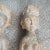 Pair, Vintage Antique Hand-Carved Wood Female Figures Temple Statue Sculpture 15" For Sale - Image 14 of 15