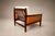 Brazilian Modern Armchair in Rosewood, Leather & Linen, Fatima, 1960s For Sale - Image 18 of 18