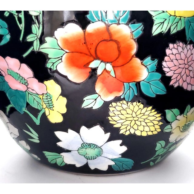 Ginger Jar With Flowers For Sale - Image 10 of 12