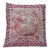 Antique Toile De Jouy Aesop’s Fable "The Rooster and the Fox” Throw Pillow - For Sale