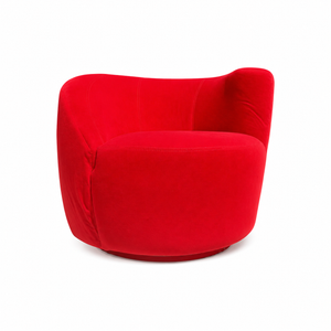 Vladimir Kagan Style “Nautilus” Swivel Chair