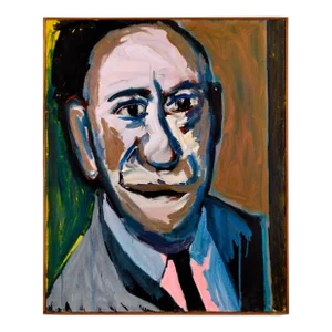 Portrait of Man San Francisco Bay Area Figurative Movement by Peter Witwer