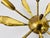 Brass Midcentury Brass 5-Arm Sputnik Chandelier, 1960s For Sale - Image 8 of 10