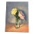 1980’s Original Impressionist Still Life Painting Flowers For Sale
