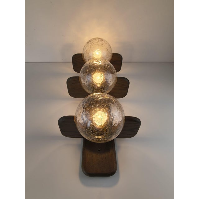 Vintage Three-Glass Globe Wall Light from Kaiser Leuchten, 1960s For Sale - Image 15 of 18