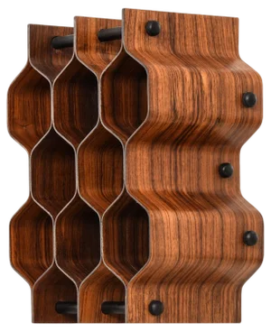 Wine Rack in Rosewood by Torsten Johansson, 1950s