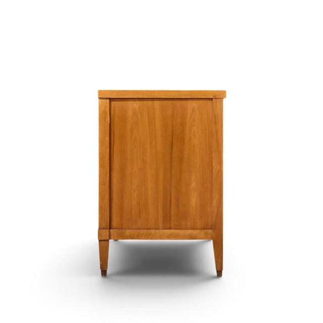 Baker Furniture Company Baker Milling Road Walnut and Brass Credenza For Sale - Image 4 of 10