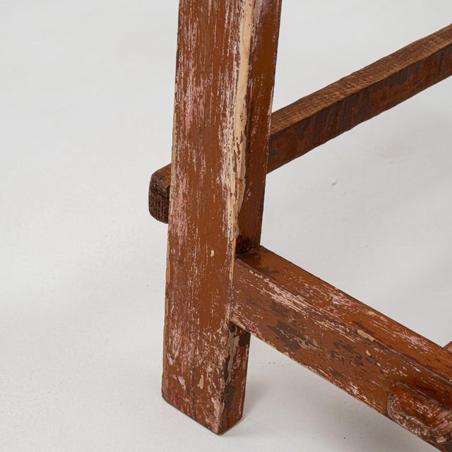Brown 20th Century French Wooden Ladder For Sale - Image 8 of 18