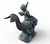 Traditional 1970s Large Classical Verdigris Bronze Cherub & Dolphin Fountain For Sale - Image 3 of 7