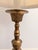 Antique French Brass Pascal Church Altar Candlestick Lamp 32" For Sale - Image 14 of 15