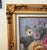 Late 20th Century Peonies on Canvas in a Fancy Gold Frame For Sale - Image 4 of 6