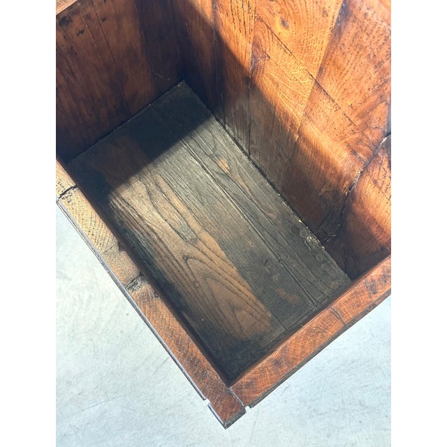 Rustic Oak Planters, 1960s, Set of 2 For Sale - Image 11 of 14
