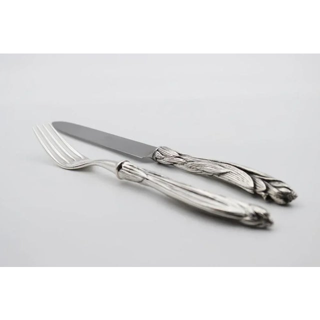 Not Yet Made - Made To Order Jardins De Giverny Pieces in Silver Bronze or Gold Bronze by Richard Lauret, Set of 2 For Sale - Image 5 of 8