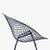 Diamond Chair by Harry Bertoia for Knoll in Matte Black For Sale - Image 12 of 12