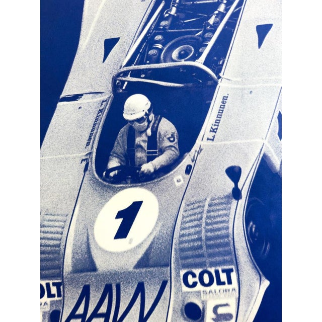 Interserie Keimola Original Porsche Poster by Erich Strenger, 1972 For Sale - Image 5 of 12