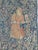 Vintage French Hand-Printed Medieval Design Noble Amazon Tapestry, 1960s For Sale - Image 9 of 18
