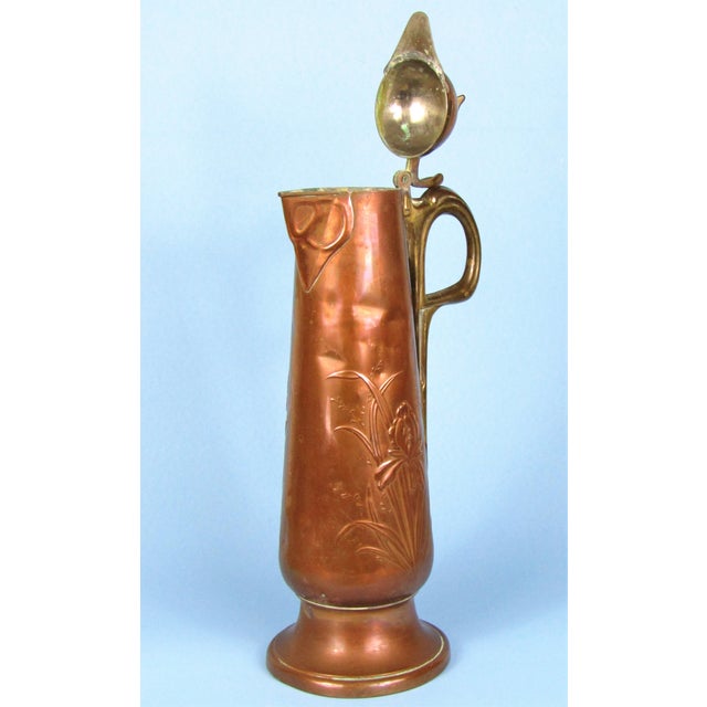 絵画　革　アンティーク　骨董品　made in SPAIN Antique Art Nouveau WMF, Albert Mayer, Centerpiece