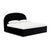 Marlow Performance Velvet King Bed, Black For Sale - Image 11 of 11