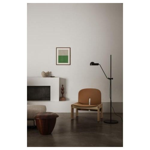 Model 925 Chair in Wood and Leather by Afra and Tobias Scarpa, 2023 For Sale - Image 6 of 15