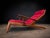 Brazilian Modern Chaise Lounge in Caviúna Wood & Fabric by Pierre Weckx, Brazil, 1950s — Lot 573A For Sale In New York - Image 6 of 17