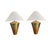 We have for your consideration a very beautiful pair of vintage table lamps from around the 1970s. Manufacture is unknown...