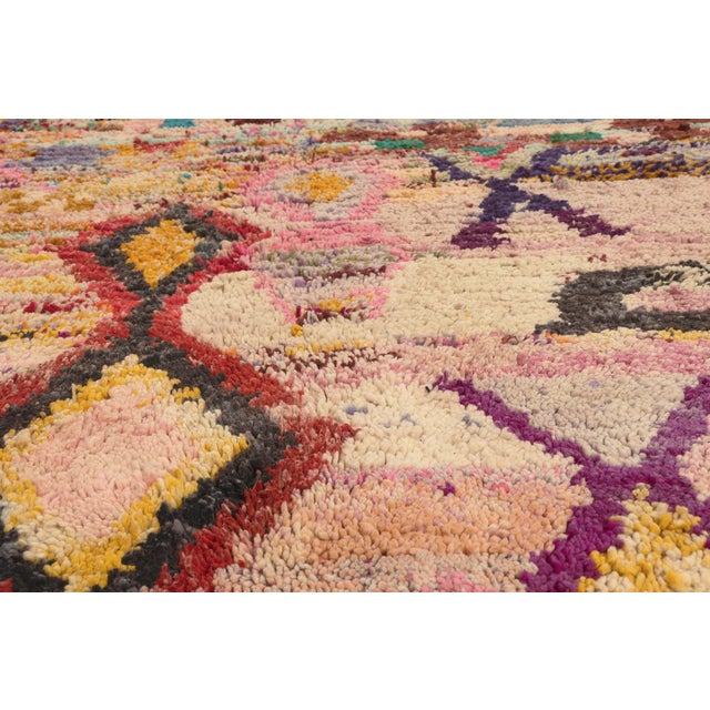 Early 21st Century Contemporary Boujad Moroccan Rug, 10'00 X 12'07 For Sale - Image 5 of 10