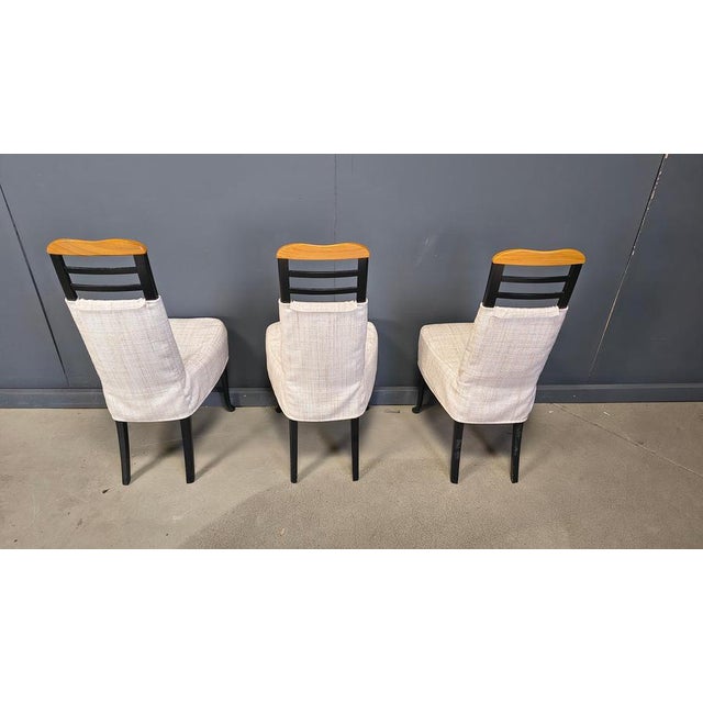 Vintage Dining Chairs attributed to Giorgetti, 1970s, Set of 6 For Sale - Image 10 of 17