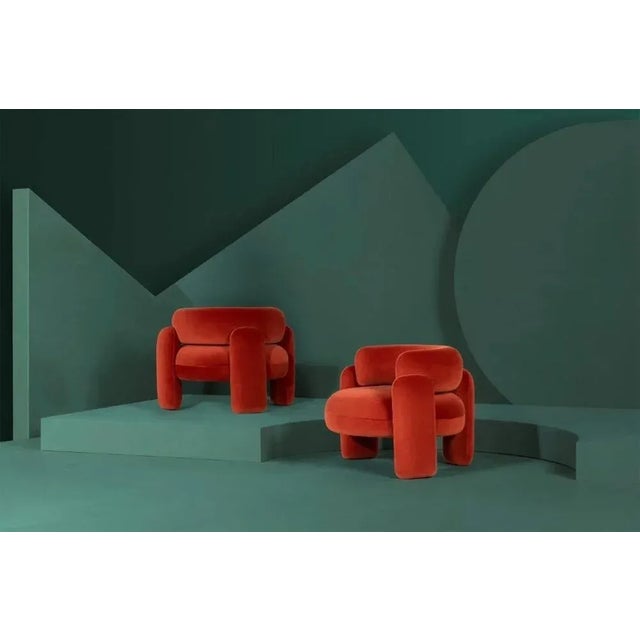 Not Yet Made - Made To Order Embrace Lago Nuit Armchair by Royal Stranger For Sale - Image 5 of 8