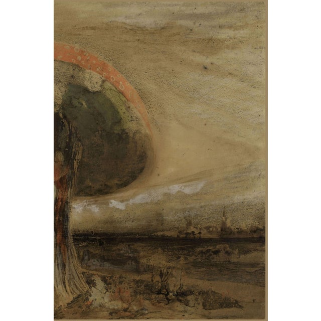 Paper 1850 Vintage Mushroom Art Print by Victor Hugo, Surreal Botanical Wall Art - 32" X 24" For Sale - Image 7 of 8