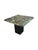 Stone Vintage Green Marble Pedestal Table - Sculptural Stone Side Table / End Table For Sale - Image 7 of 7