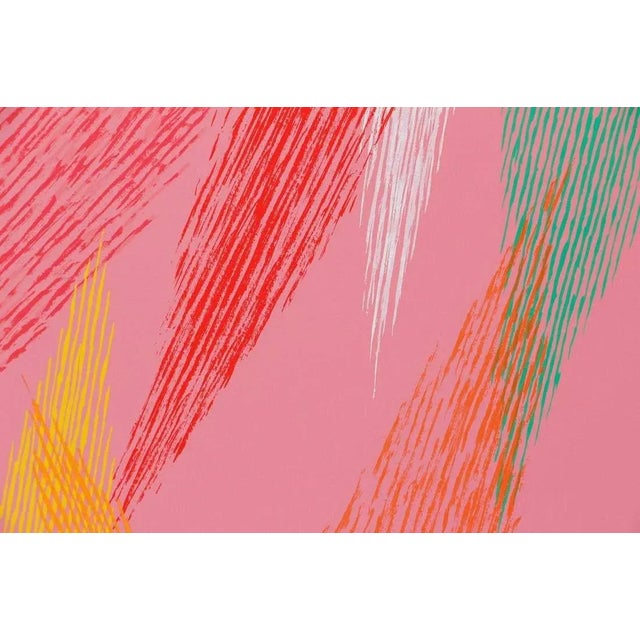 Piero Dorazio, "Pink Abstract", Screenprint For Sale - Image 4 of 5