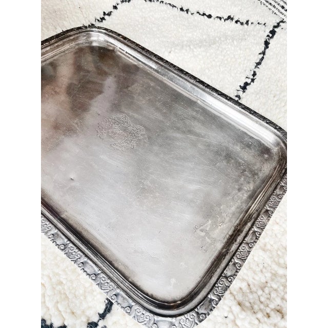 1967 Silver Serving Tray From the Waldorf-Astoria Hotel For Sale In New York - Image 6 of 7