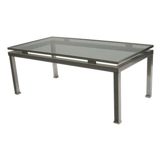 Modernist Cocktail Table by Guy Lefevre for Maison Jansen For Sale