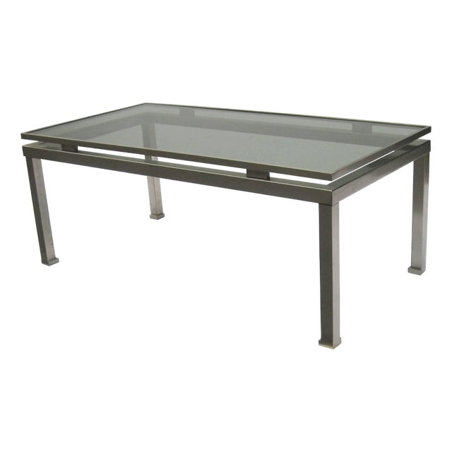 Modernist Cocktail Table by Guy Lefevre for Maison Jansen For Sale