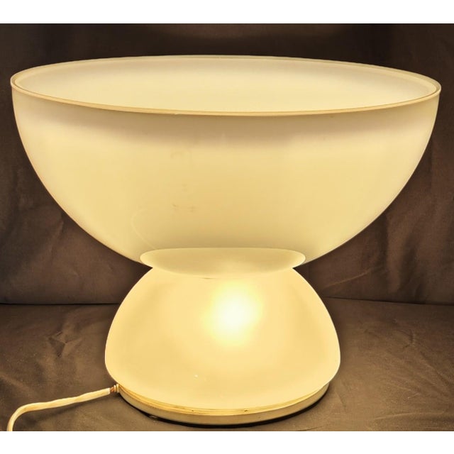 Space Age Acrylic Mushroom Table Lamp from Ecolight Milano, 1970s For Sale - Image 3 of 18