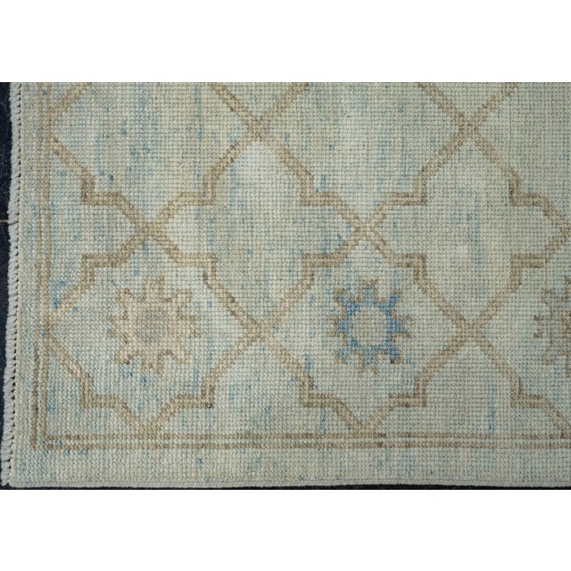 Turkish Oushak Rug 2'11" x 8'2" #17830 For Sale - Image 4 of 8